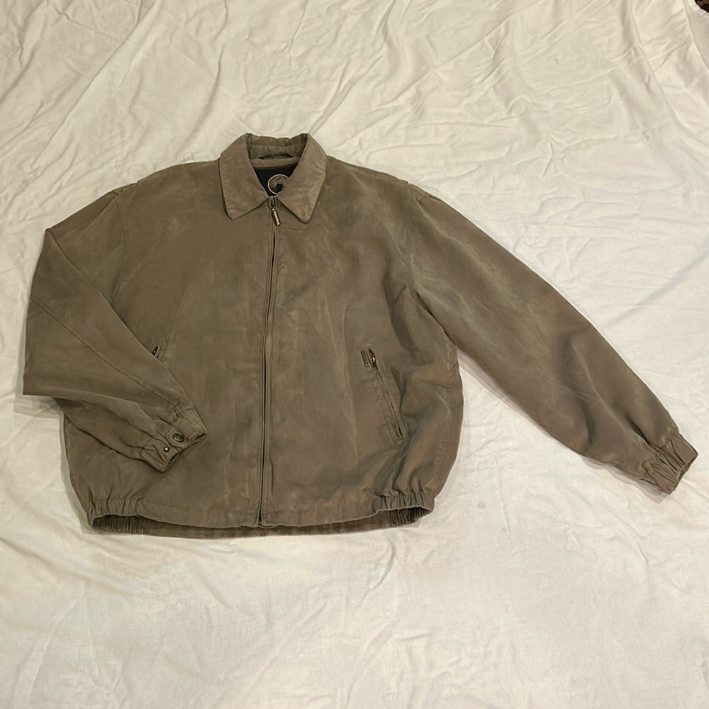 WEATHERPROOF Faux Suede Men’s Jacket